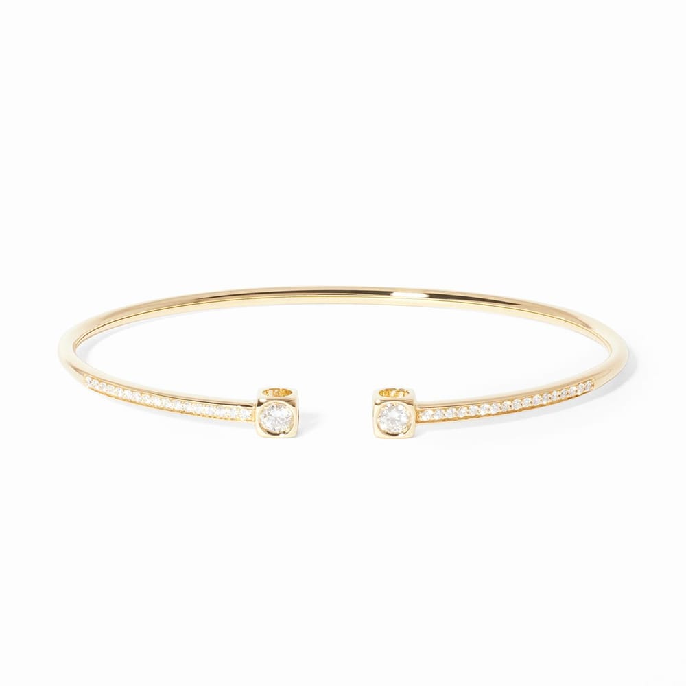 LE CUBE DIAMANT MEDIUM PAVE DIAMOND BRACELET