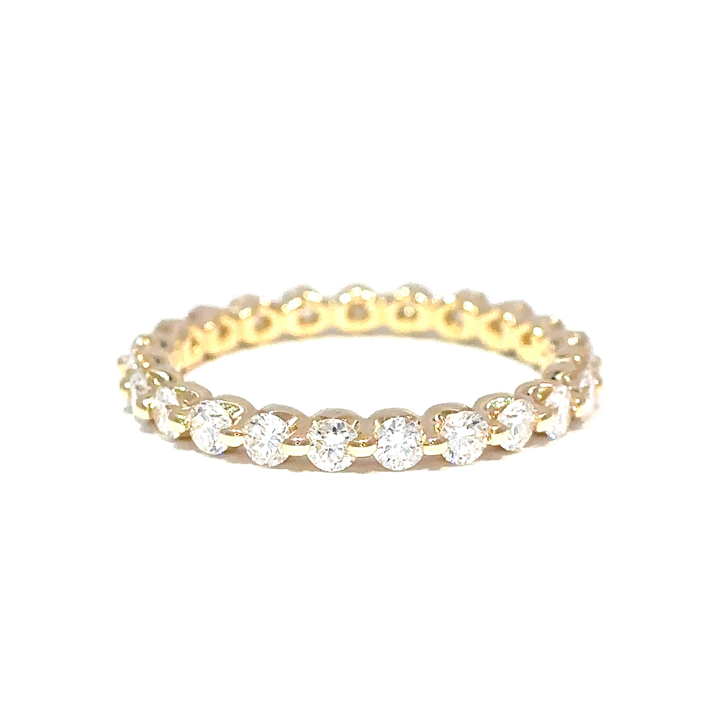 Ella Rose 14K Yellow Gold 1 Carat Lab-Grown Diamond Eternity Band