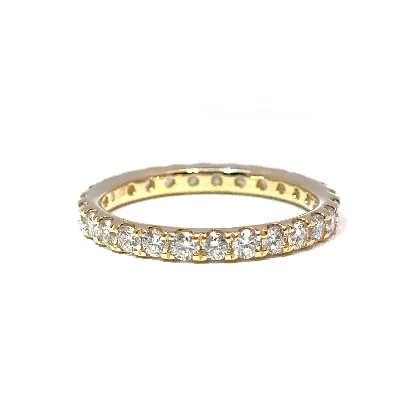 Ella Rose 14K Yellow Gold 1 Carat Diamond Eternity Band