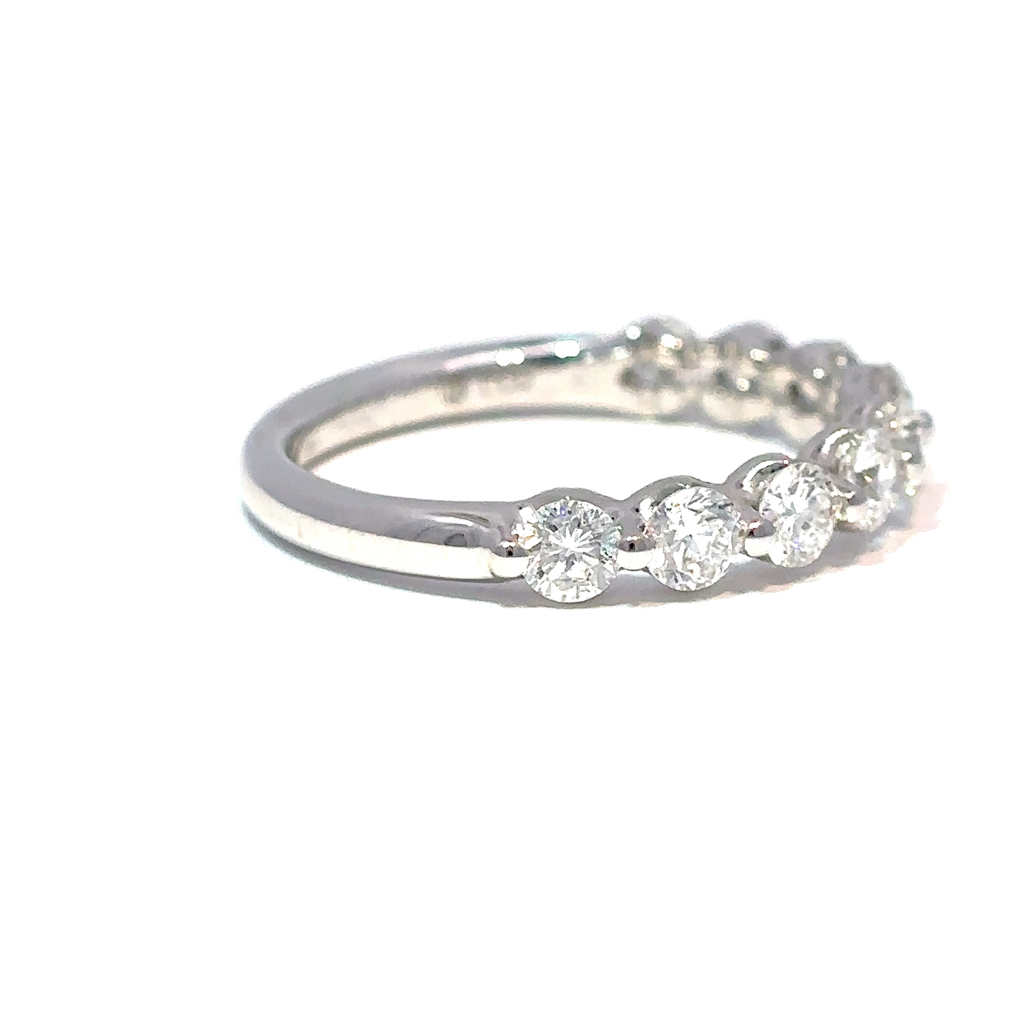 Ella Rose 14K White Gold 1 Carat Lab-Grown Diamond Wedding Band