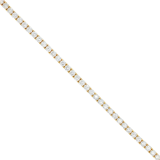 Ella Rose 8.69ct Lab-Grown Diamond Tennis Bracelet 14K Yellow Gold