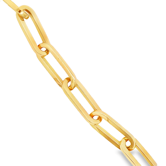 Antonio Papini Oval Link Bracelet 18K Yellow Gold