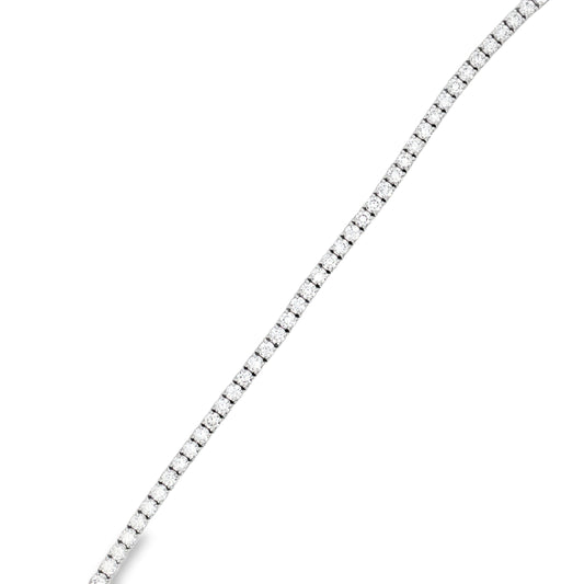 Ella Rose 5 Carat Lab-Grown Diamond Tennis Bracelet 14K White Gold