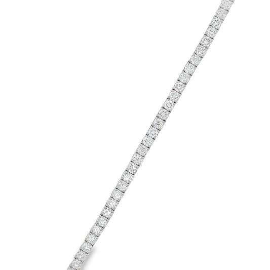 Ella Rose 10.53ct Lab-Grown Diamond Tennis Bracelet 14K White Gold