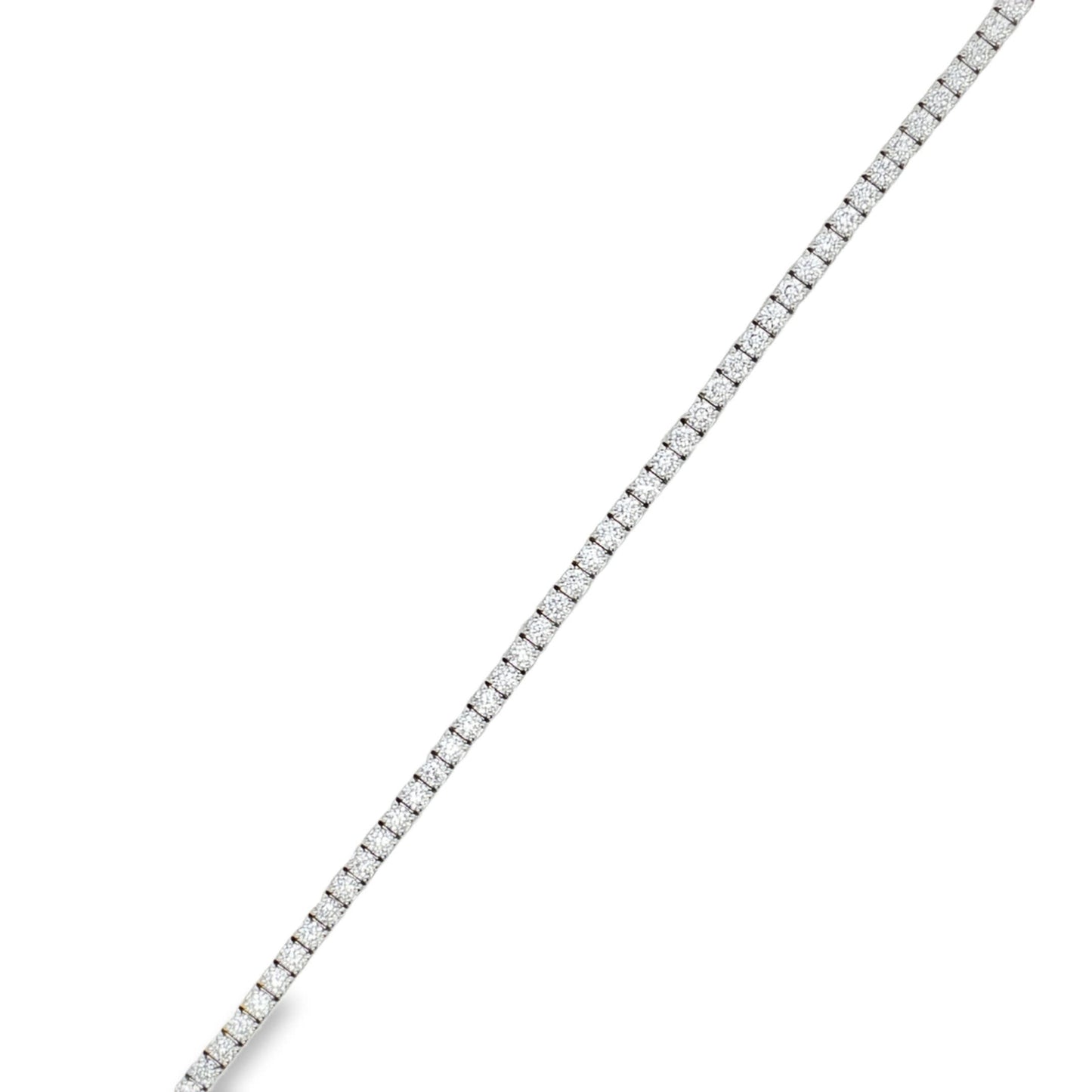 Ella Rose 3.94ct Lab-Grown Diamond Tennis Bracelet 14K White Gold