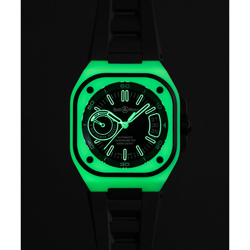 Bell & Ross BR-X5 Green Lum Limited Edition Watch
