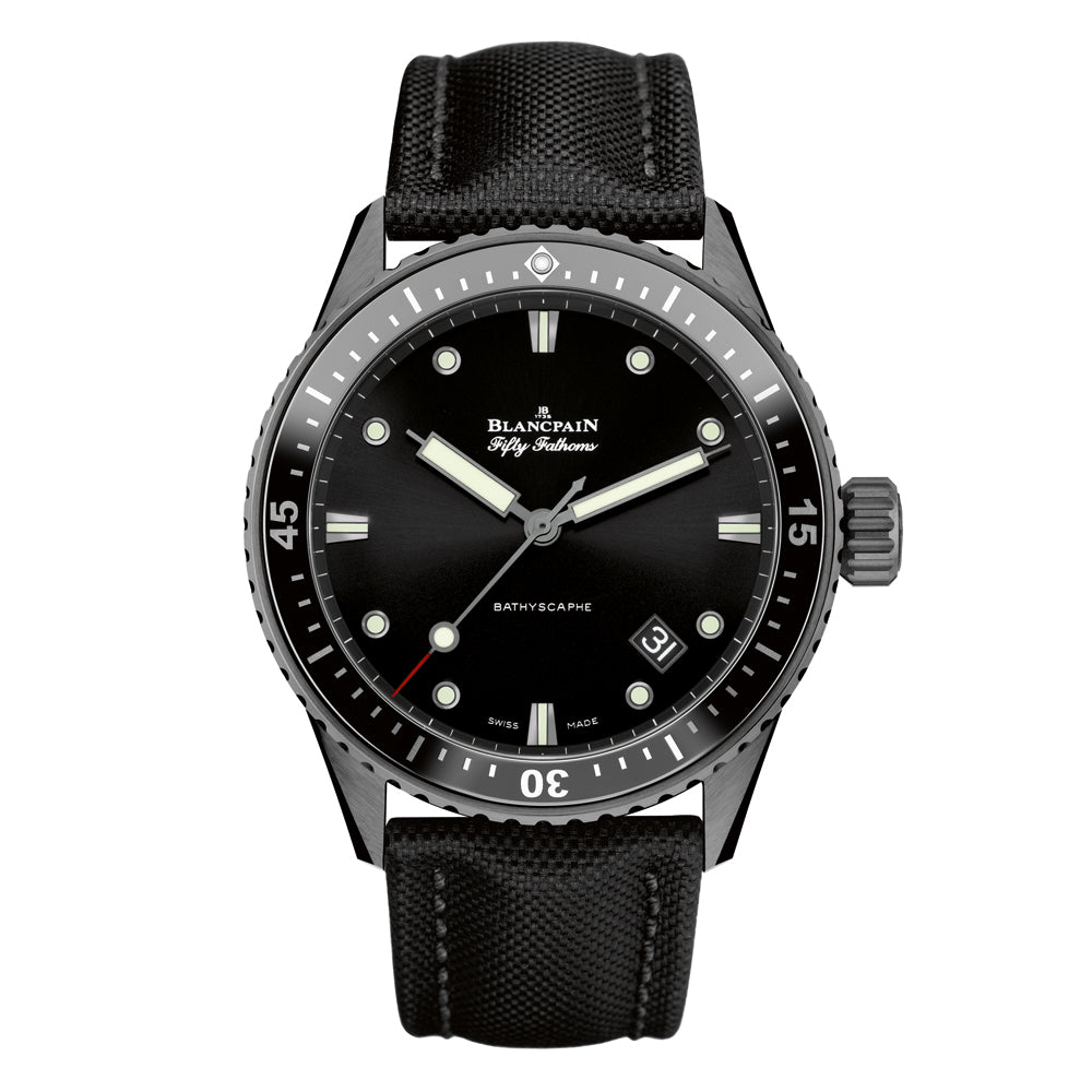Blancpain Fifty Fathoms Bathyscaphe Ceramic Watch – King Jewelers
