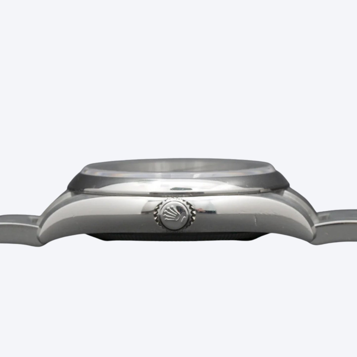 Pre Owned Rolex Oyster Perpetual 34 Stainless Steel Silver Dial