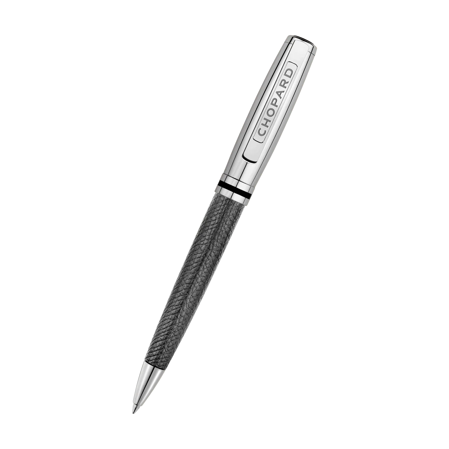 Chopard Classic Black Leather Ballpoint Pen | King Jewelers