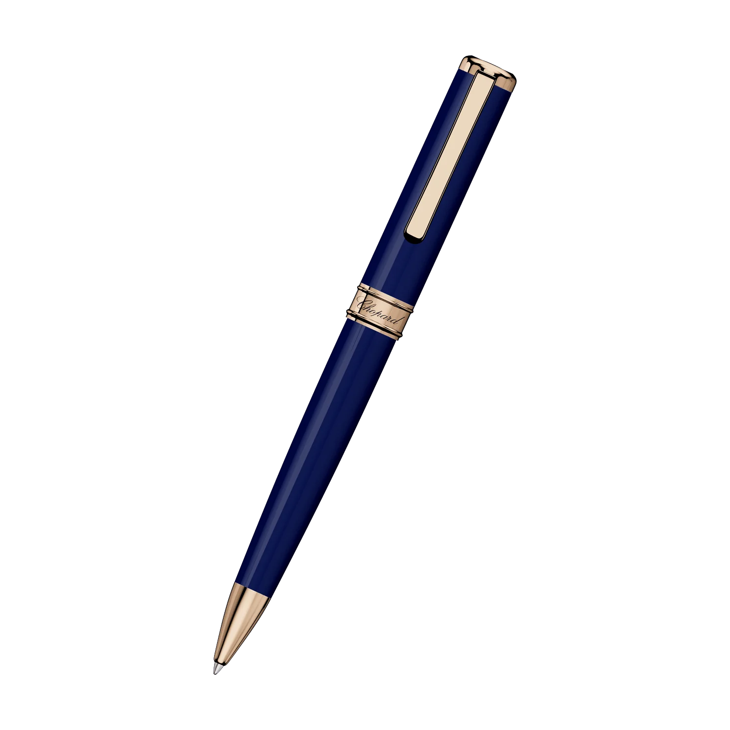 Chopard Classic Navy Blue Ballpoint Pen | King Jewelers