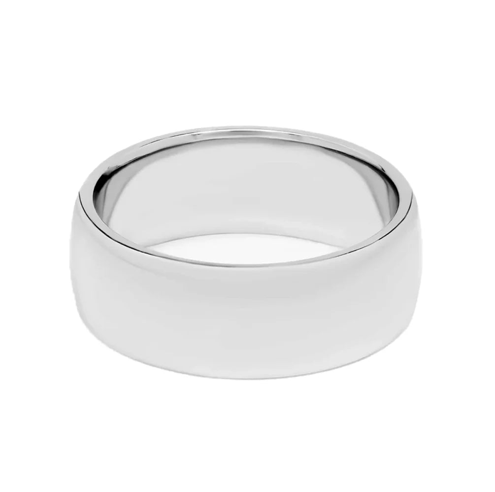 Furrer Jacot 6mm Wedding Band 18K White Gold King Jewelers