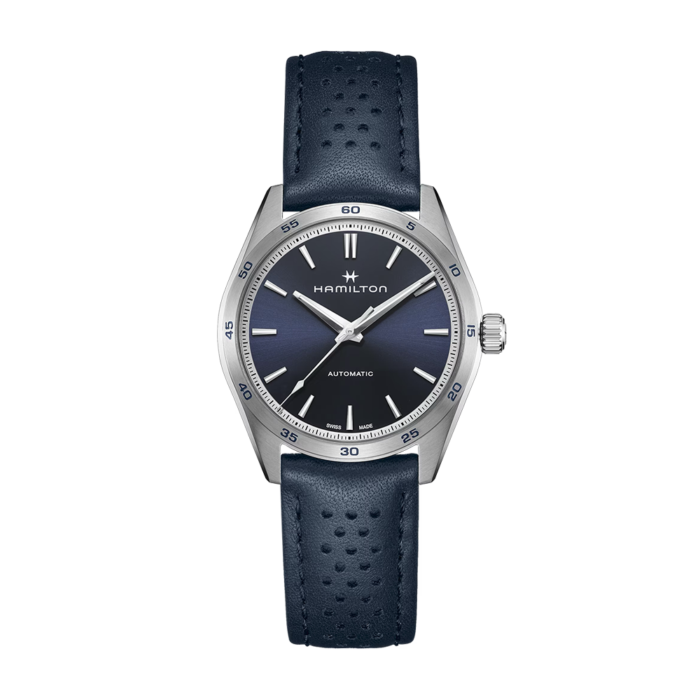 Hamilton Jazzmaster Performer Auto Blue Dial | King Jewelers