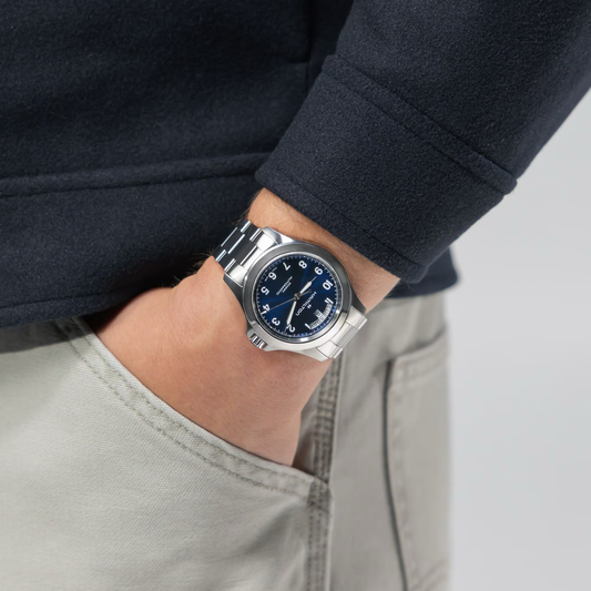Hamilton Khaki Field King Day-Date Auto 40mm Blue Dial Watch