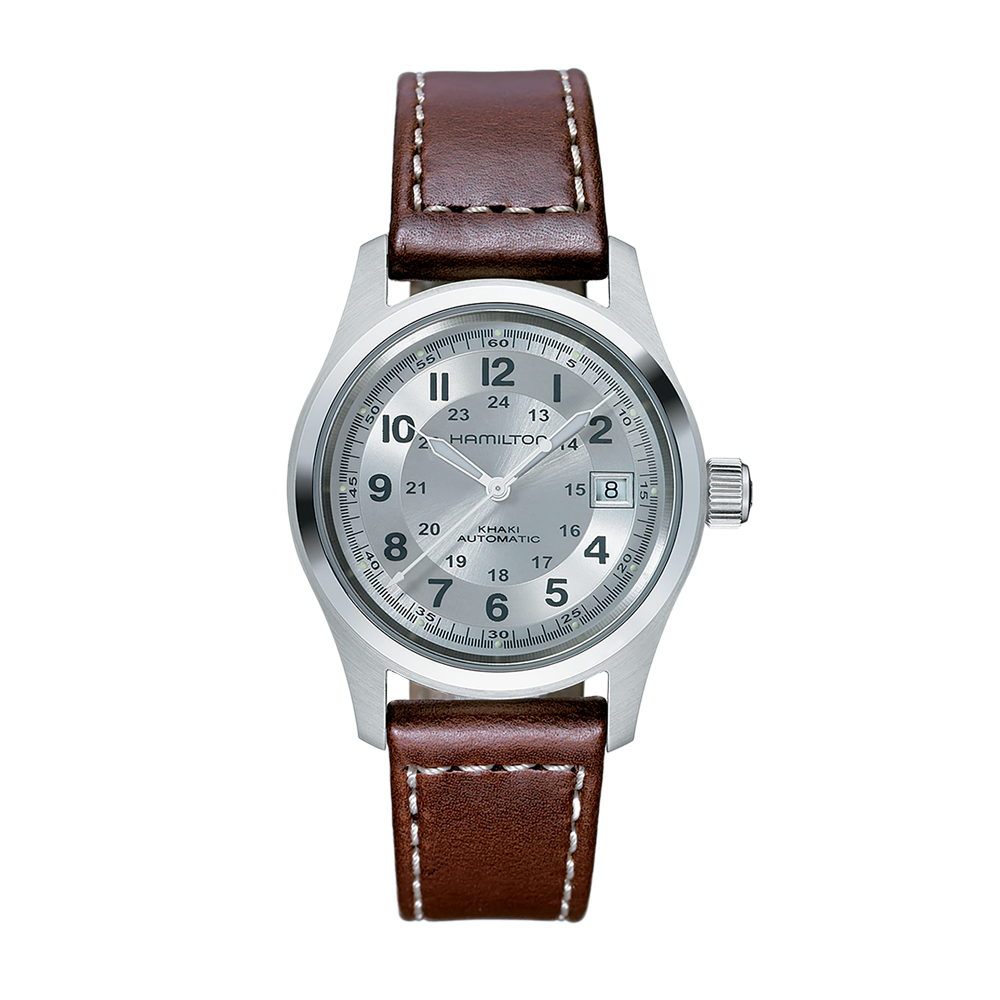Hamilton Khaki Field Auto Silver Dial | King Jewelers Hamilton Khaki Field Auto Silver Dial | King Jewelers