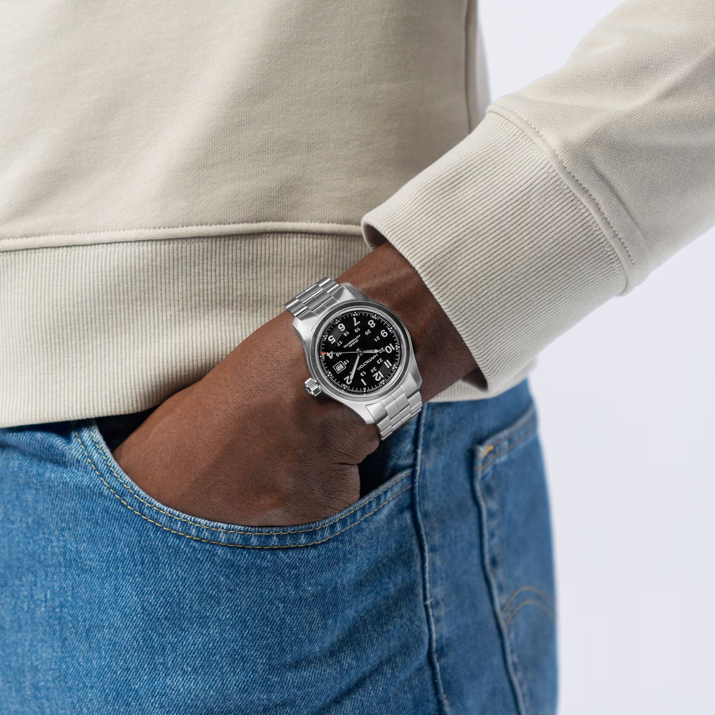 Hamilton Khaki Field Auto Steel Watch