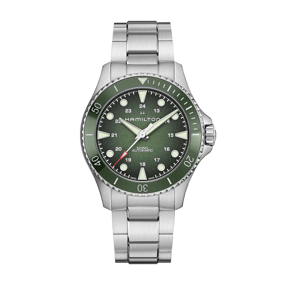 Hamilton Khaki Navy Scuba Auto Green | King Jewelers