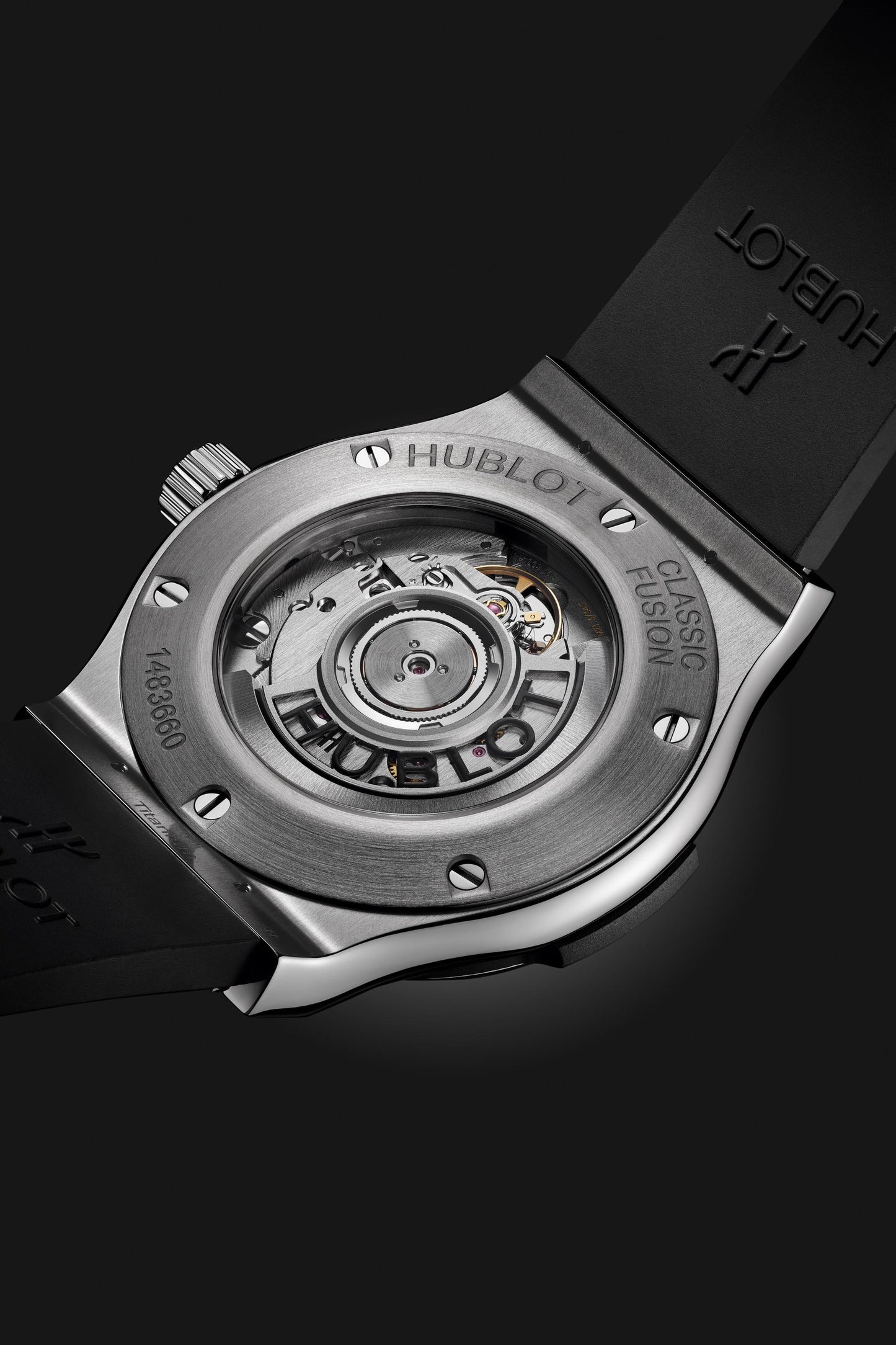 Hublot Classic Fusion Titanium 42mm Black Dial Watch