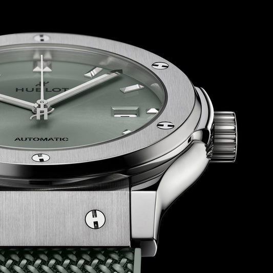 Hublot Classic Fusion Titanium Sage Green 42mm Watch