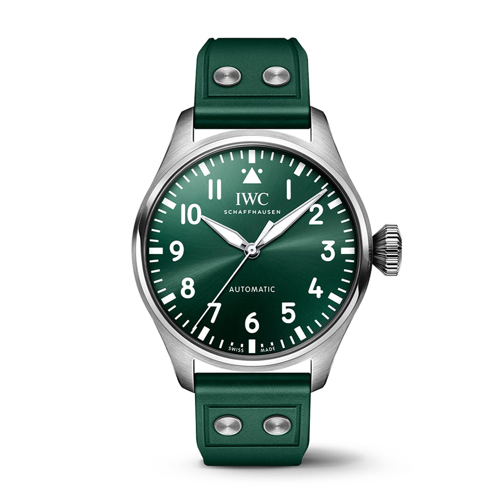 IWC Big Pilot's Watch 43 Green Steel | King Jewelers