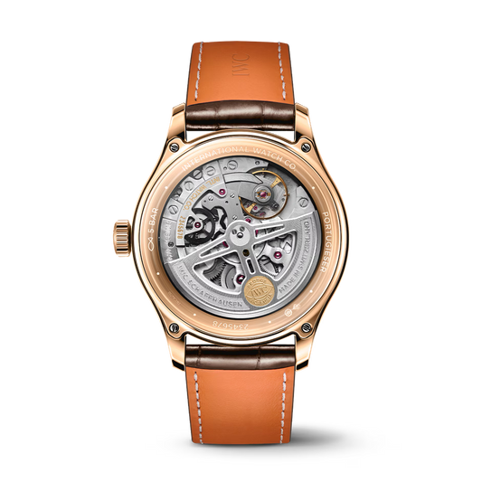 IWC Portugieser Automatic 40 5N Gold Leather Strap