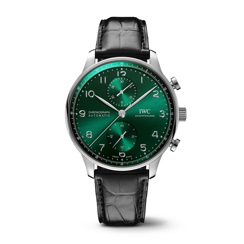 IWC Portugieser Chronograph Green Dial | King Jewelers