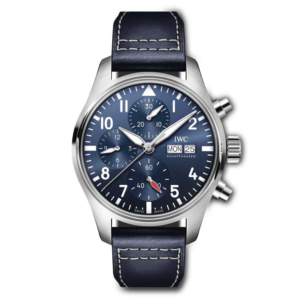 IWC Pilot's Chronograph 41 Blue Dial | King Jewelers