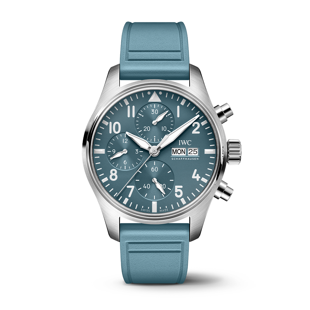 IWC Pilot's Watch Chronograph 41 Blue Dial King Jewelers