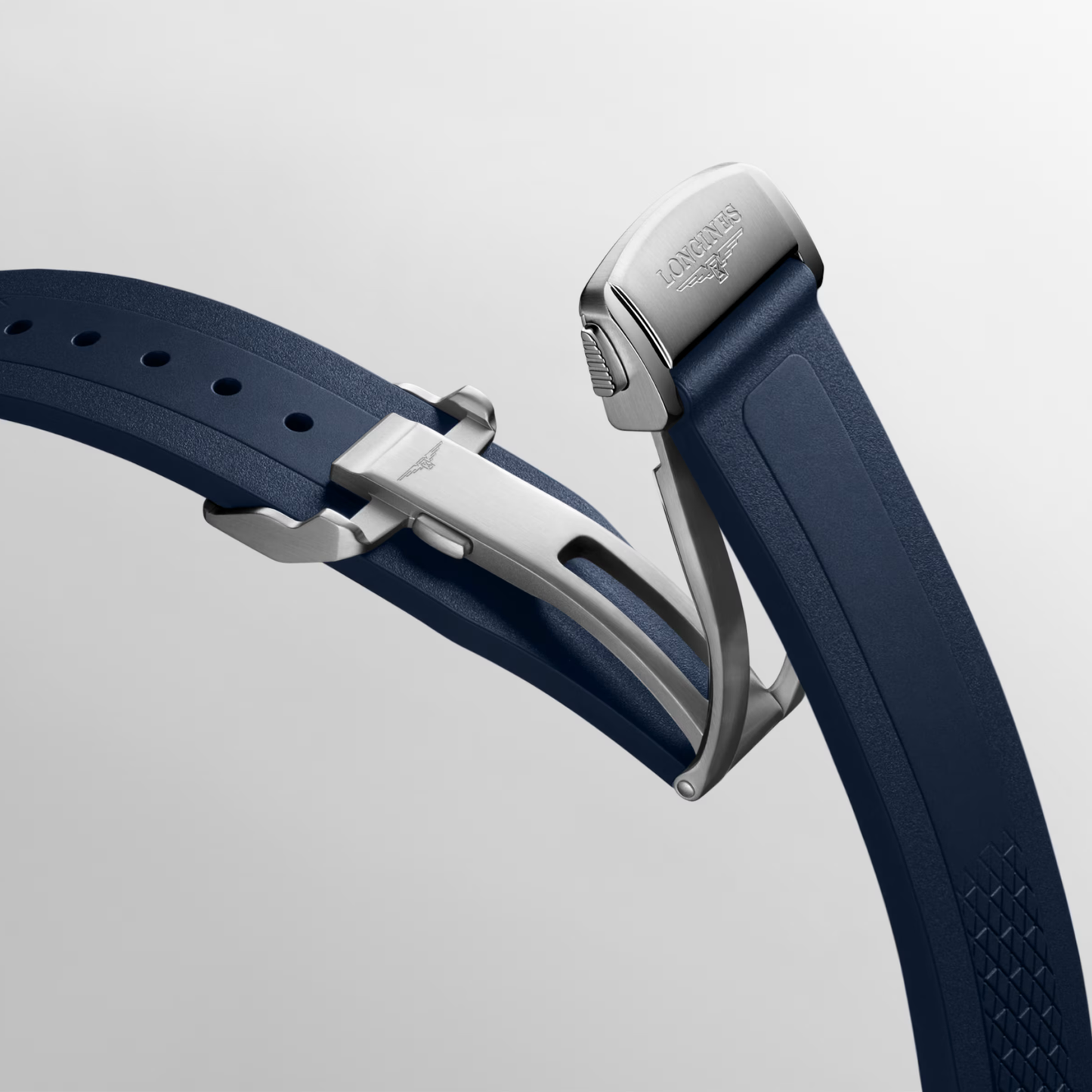 Longines Conquest 38mm Automatic Blue Dial Stainless Steel & Rubber Watch