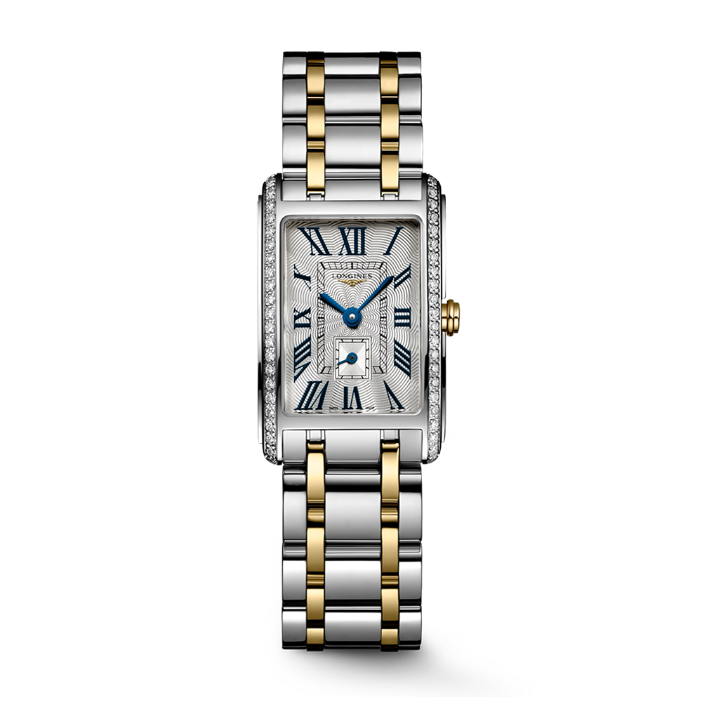 Longines DolceVita Steel and Yellow Gold Diamond | King Jewelers