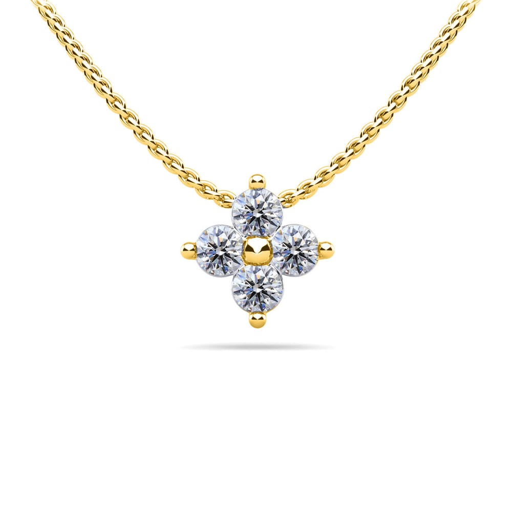 DIA CLUSTER PENDANT