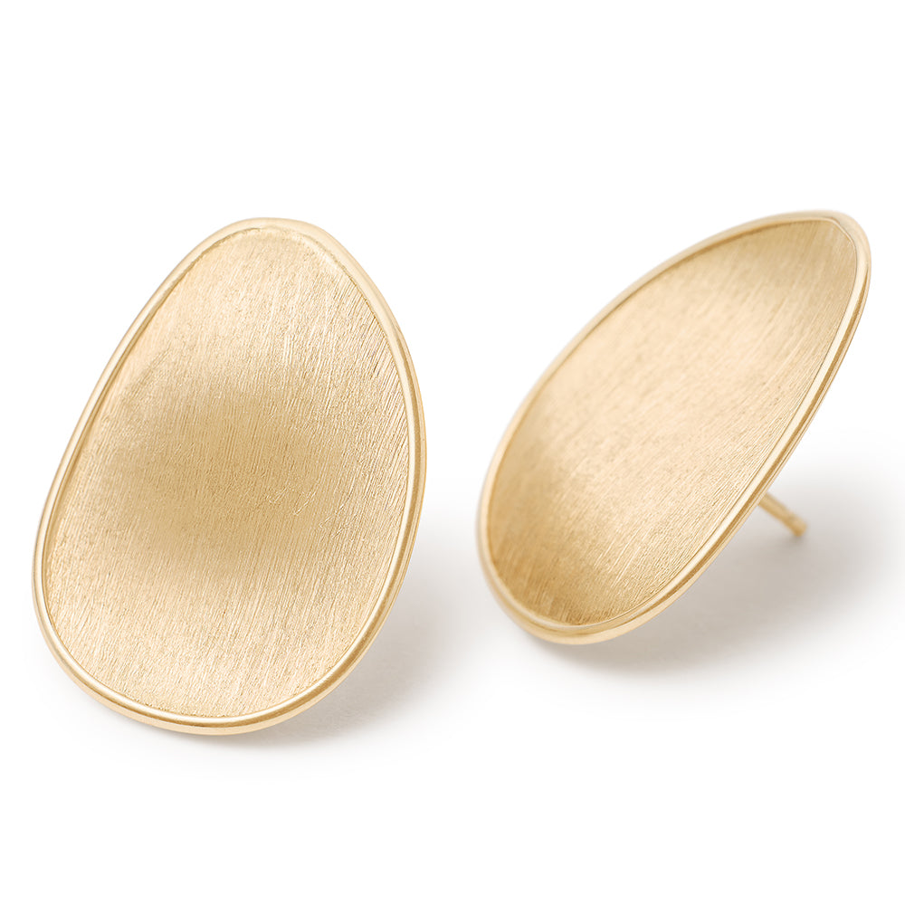 Marco Bicego Lunaria 18K Yellow Gold Medium Stud Earrings