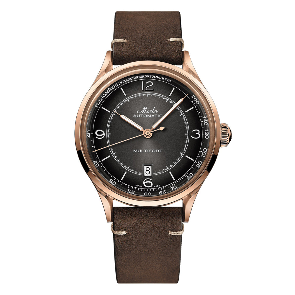 Mido Multifort Patrimony Rose | King Jewelers