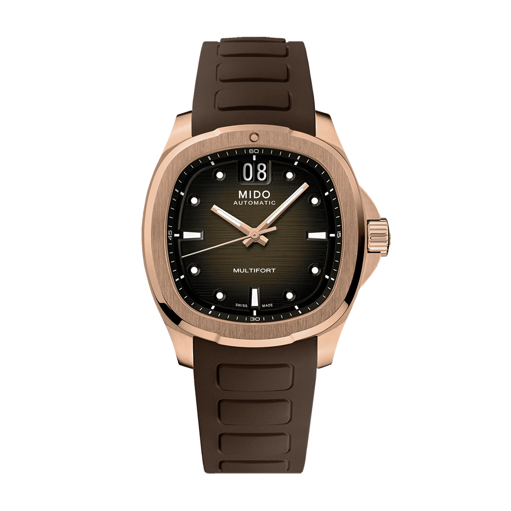 Mido Multifort TV Big Date Brown Dial | King Jewelers