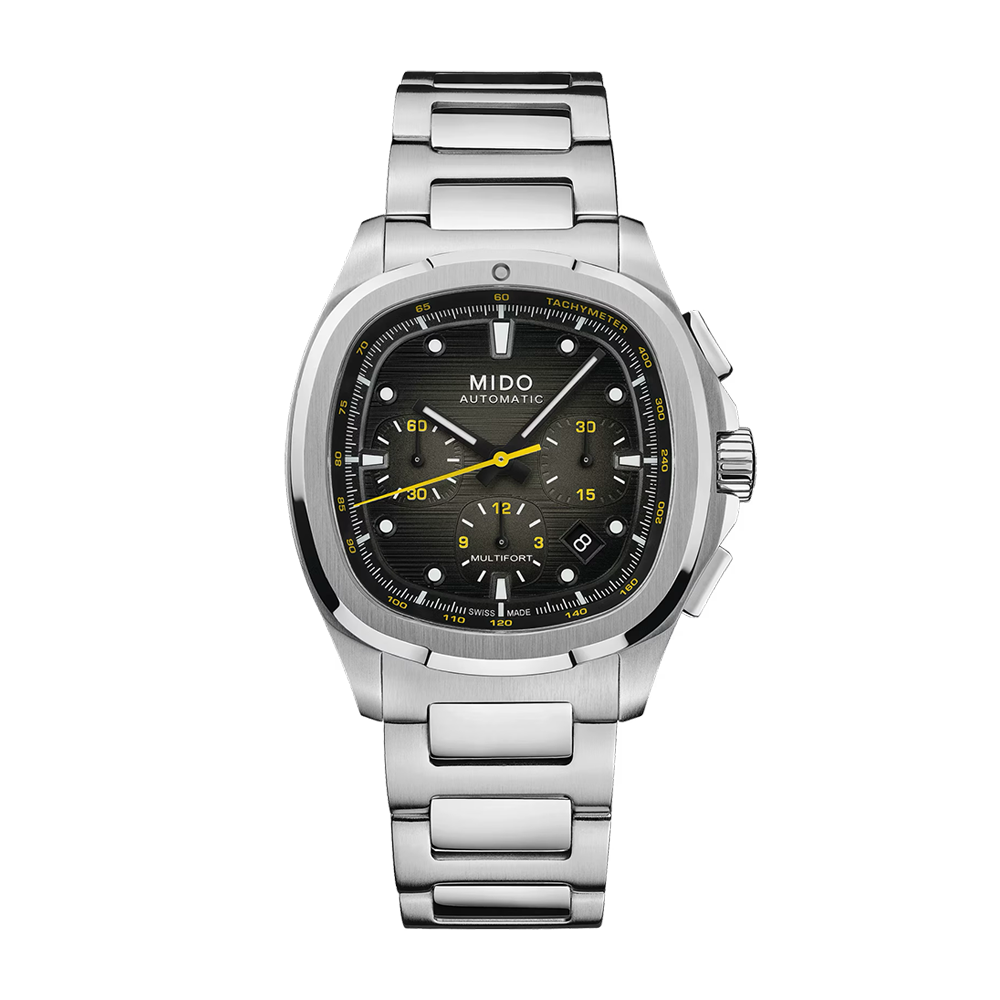 Mido Multifort TV Chronograph 42mm Gray Dial | King Jewelers
