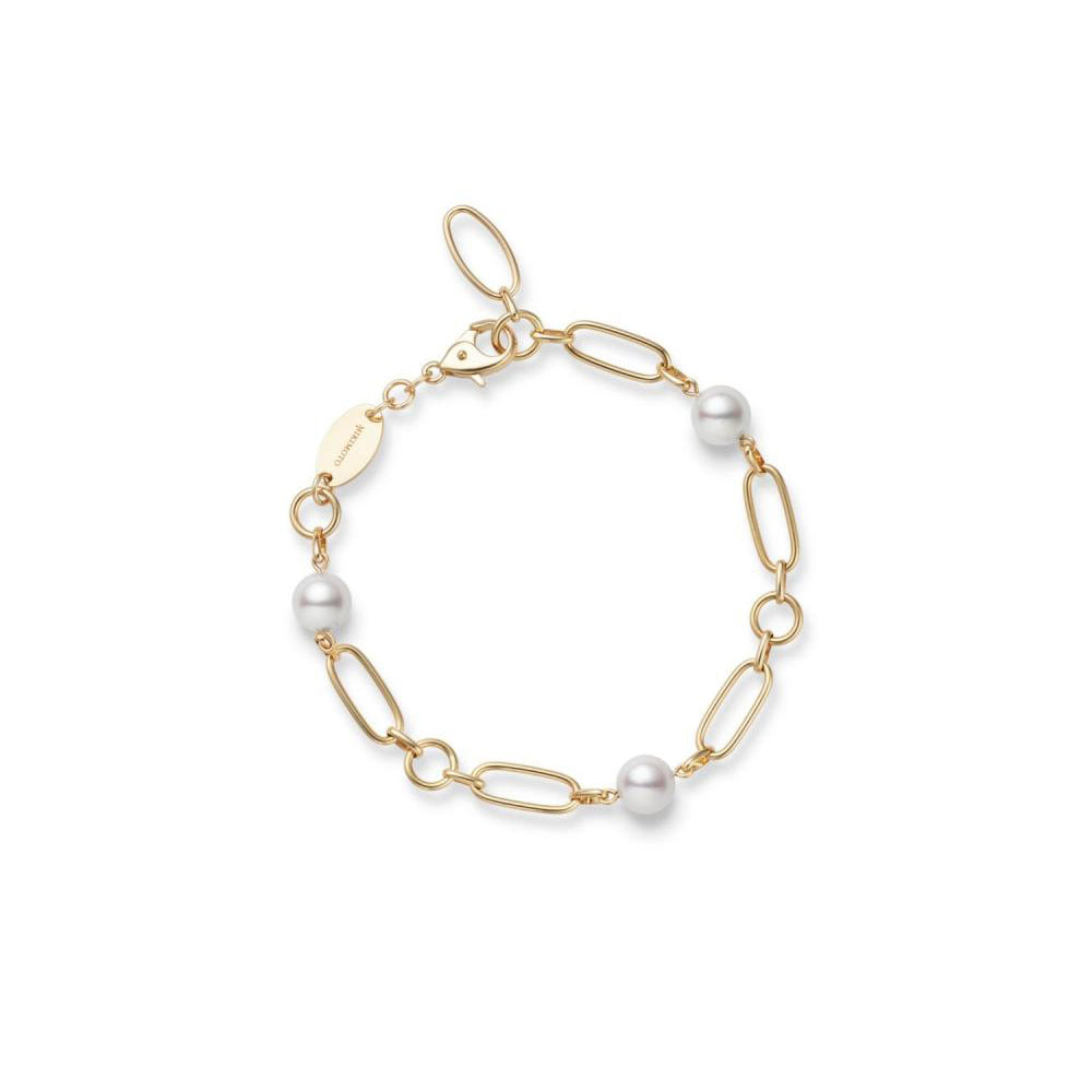 Mikimoto M Code A+ Akoya Pearl Bracelet | King Jewelers