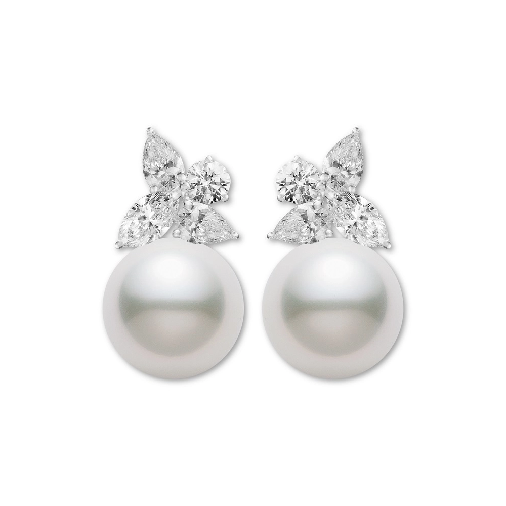 Mikimoto Classic South Sea Pearl Earrings | King Jewelers