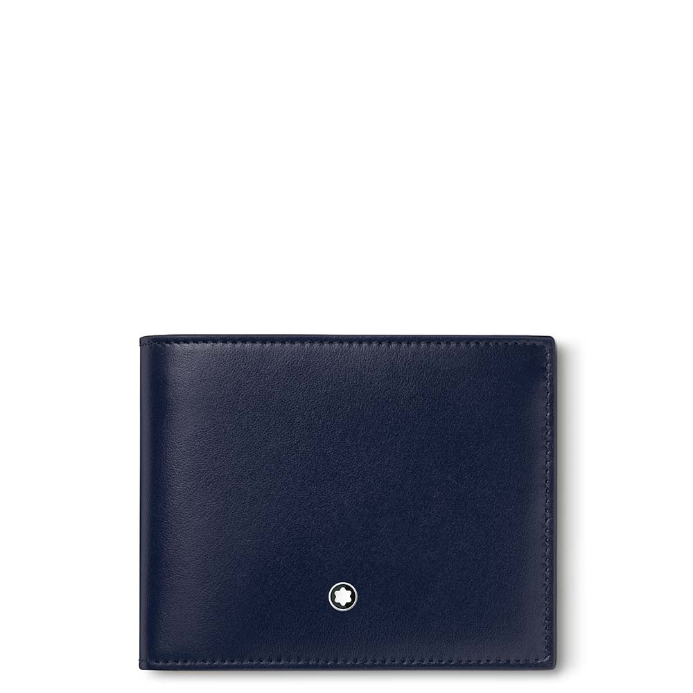 Montblanc Meisterstuck Wallet 6CC Ink Blue | King Jewelers