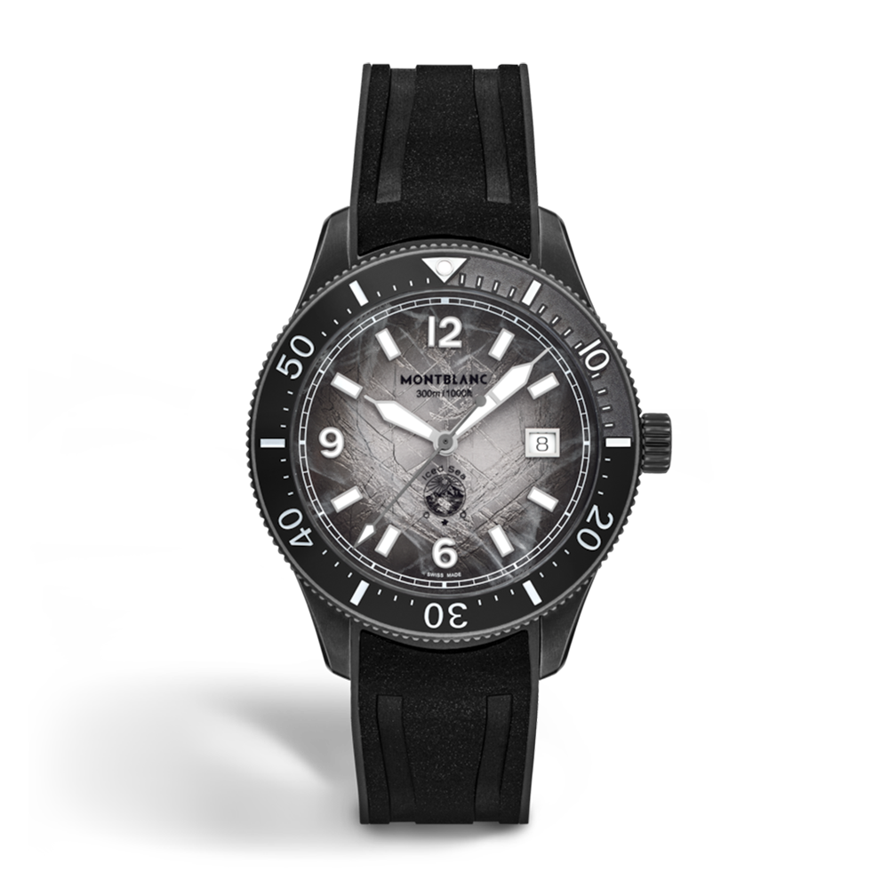 Montblanc Iced Sea Date 0 Oxygen Gray Dial | King Jewelers