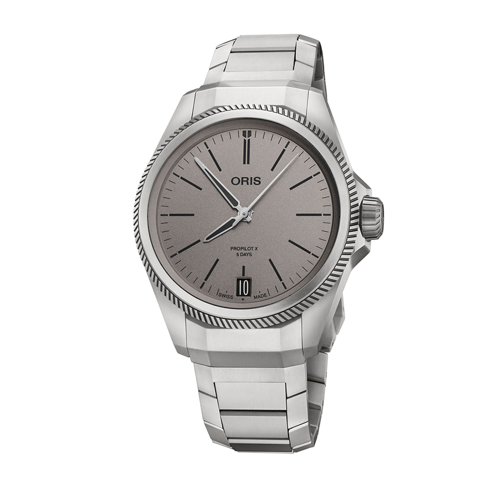 Oris ProPilot X Calibre 400 Gray Dial Watch | King Jewelers