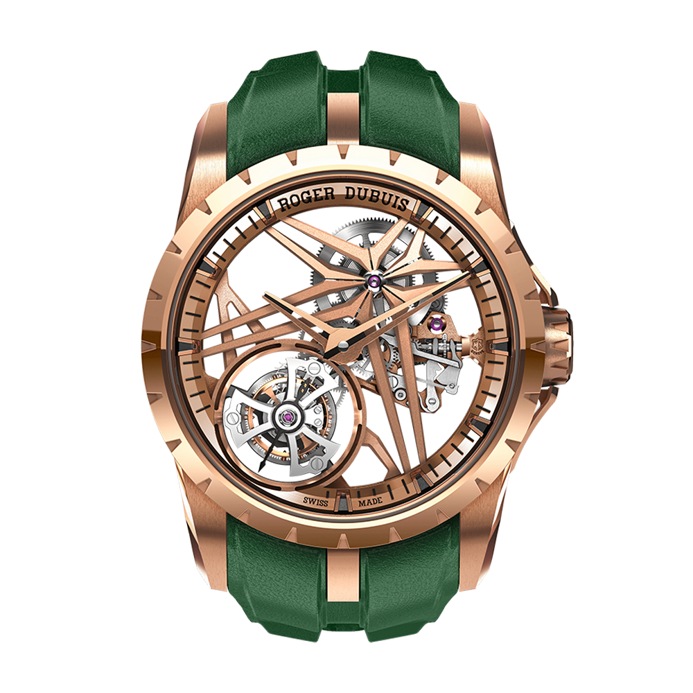 Roger Dubuis Excalibur Monotourbillon Pink Gold