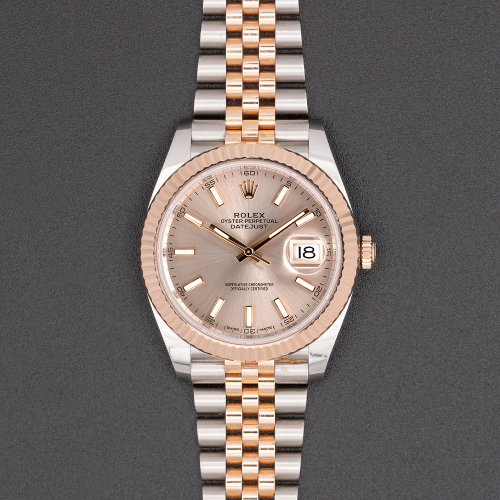 Used Rolex Datejust 41 Steel and Rose Gold King Jewelers