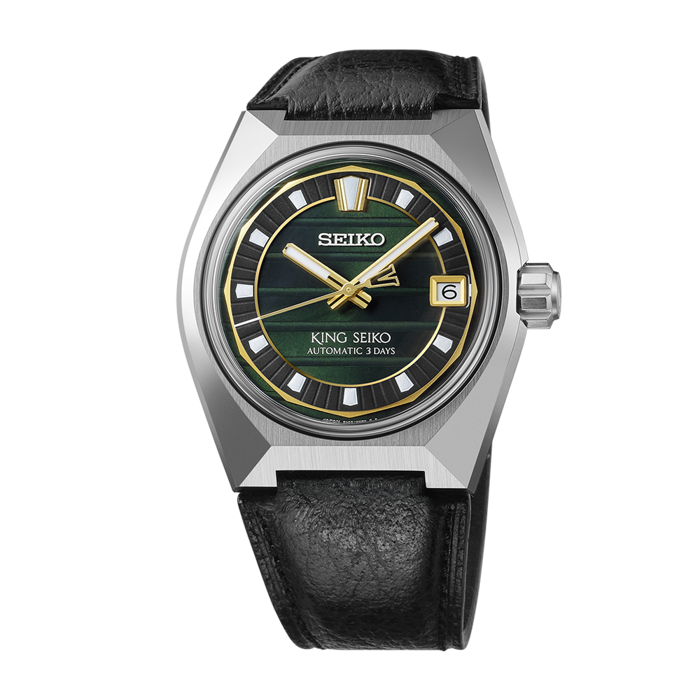 King Seiko Vanac SLA095 Green Dial | King Jewelers