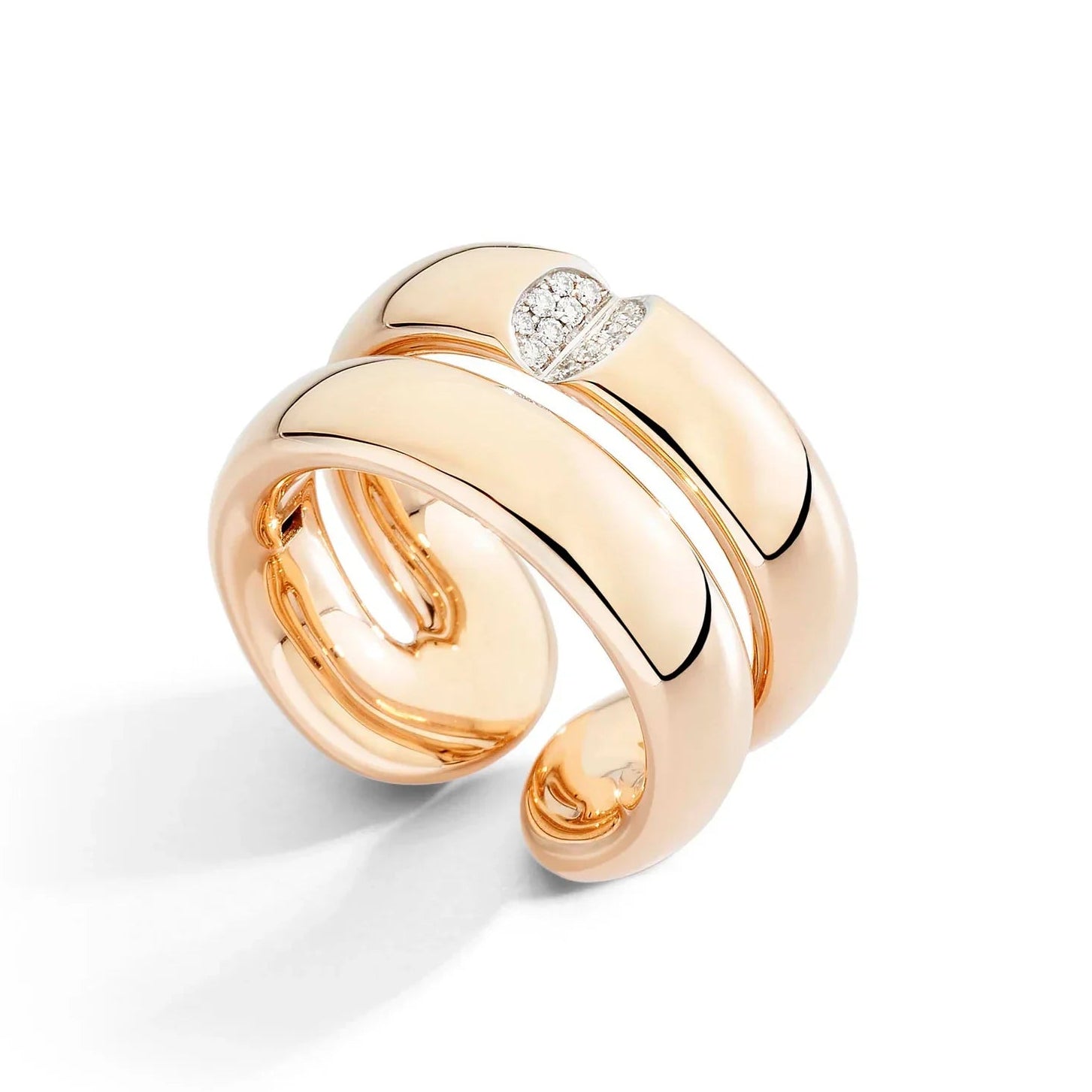 Vhernier Mon Jeu Maxi Ring with Diamonds | King Jewelers