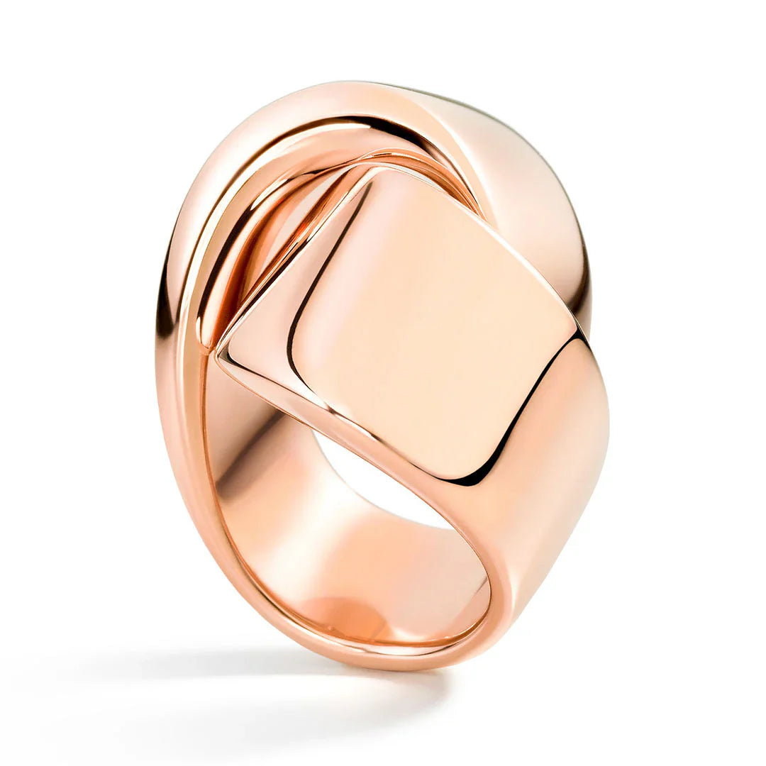 Vhernier Abbraccio Ring in 18K Rose Gold | King Jewelers
