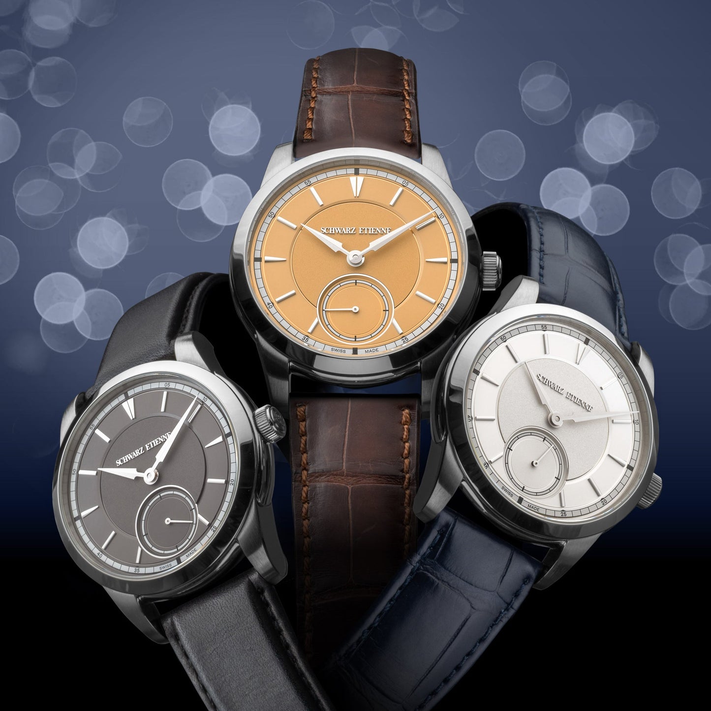Schwarz Etienne 1902 Petite Seconde 39mm Slate Grey