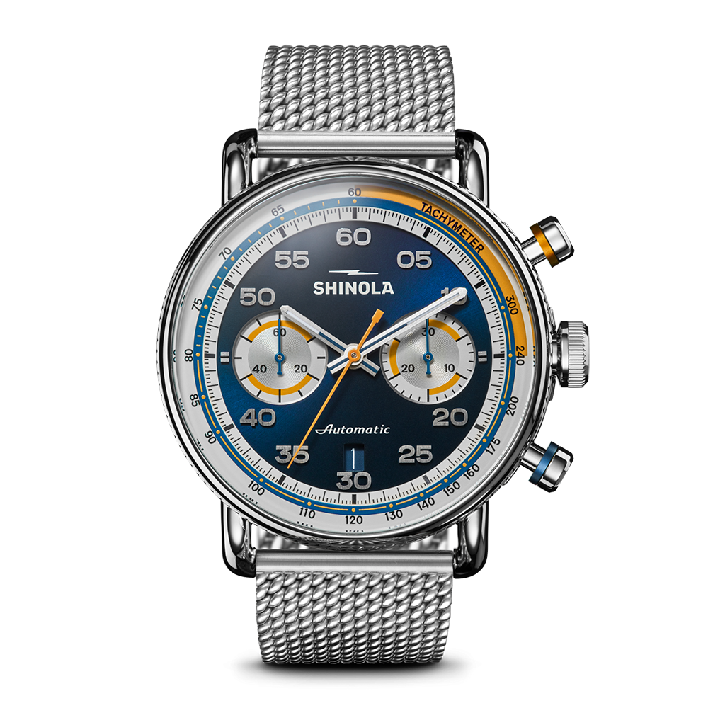 Shinola Canfield Speedway Open Road Automatic Chronograph 44mm