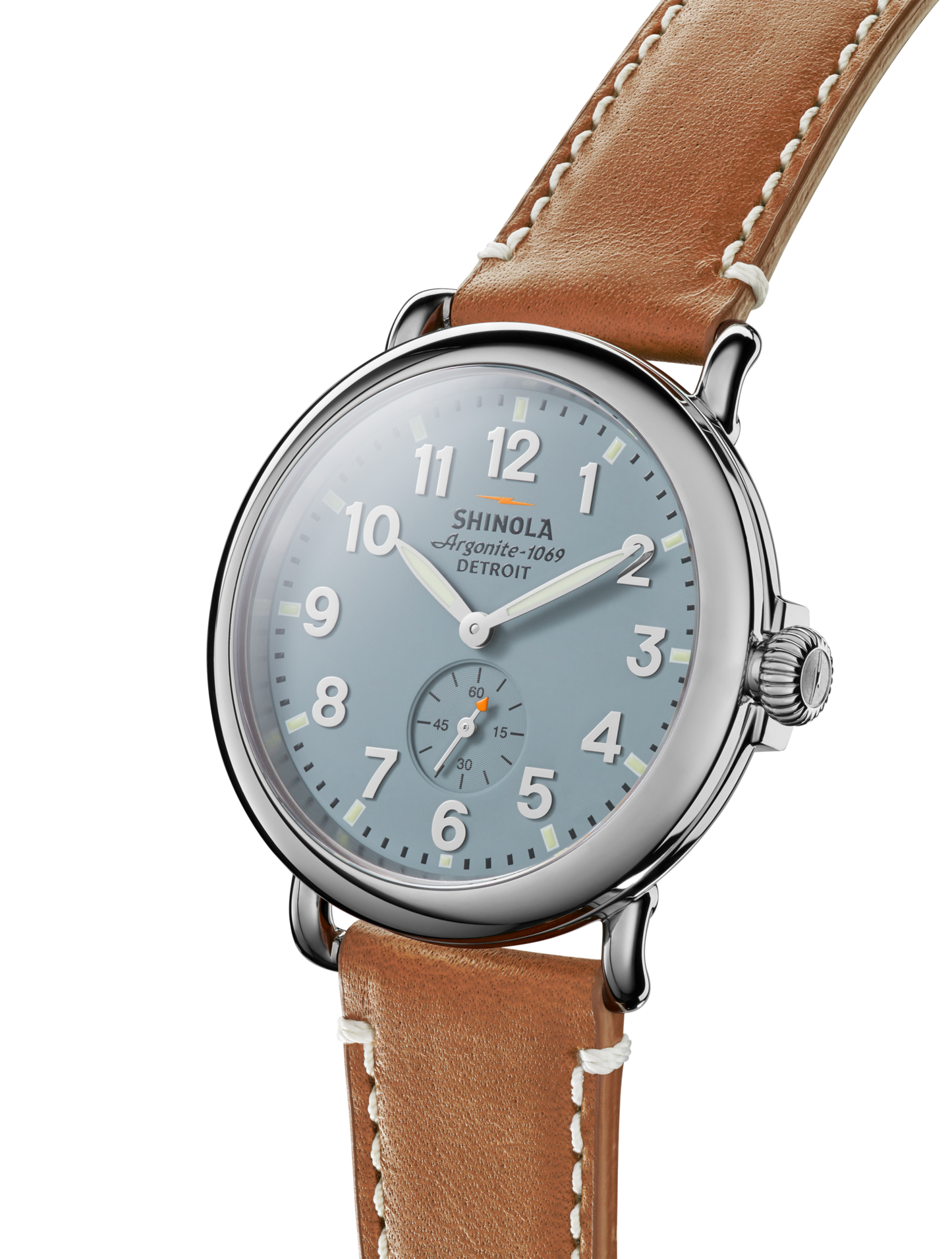 Shinola Runwell 41mm Slate Blue Dial Watch