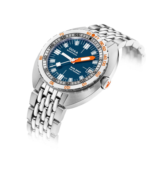 DOXA SUB 200T Caribbean 39mm Blue Dial