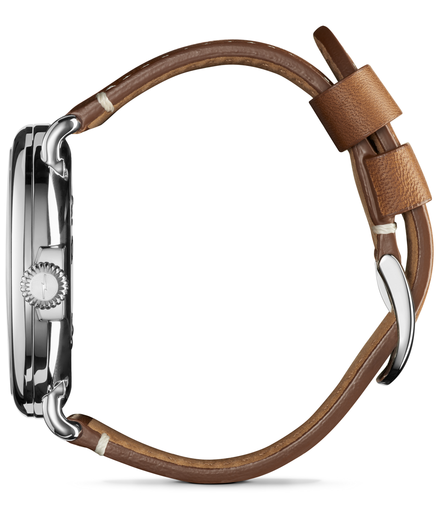 Shinola Runwell 47mm Green Dial Tan Leather Strap Watch