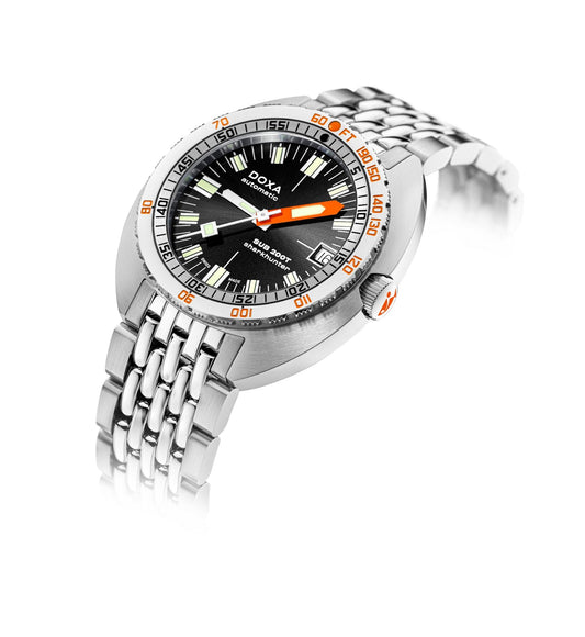 DOXA SUB 200T Sharkhunter 39mm Black Dial